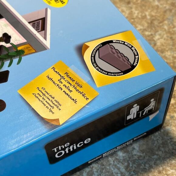The Office Dunder Mifflin Scranton Branch Construction Building Block Set New - Picture 6 of 12